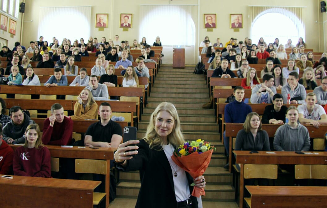 К студентам МГУПП пришла Дарья Лисиченко - основатель проекта «Город-Сад»