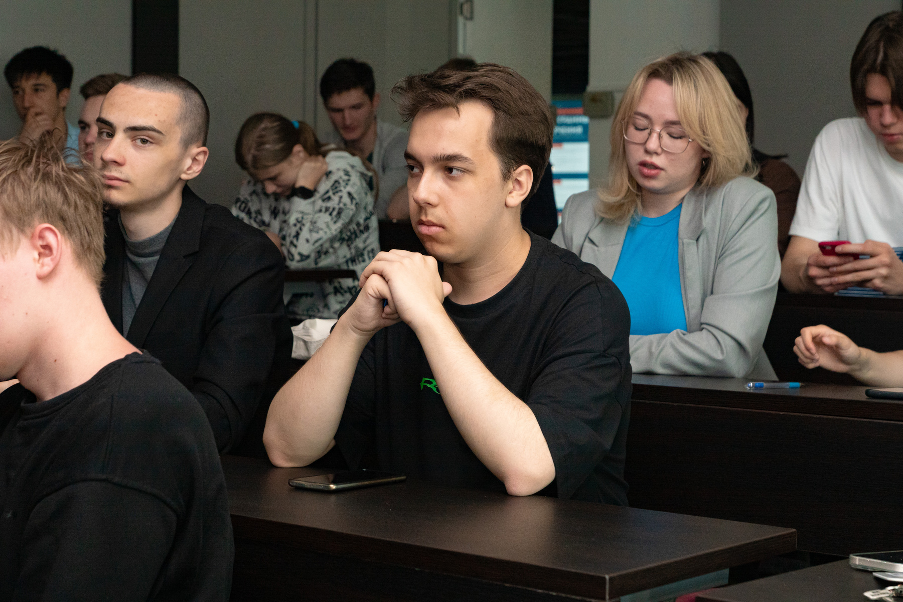 Ютуб новости сегодня москва. Пресс конференция с студентами.