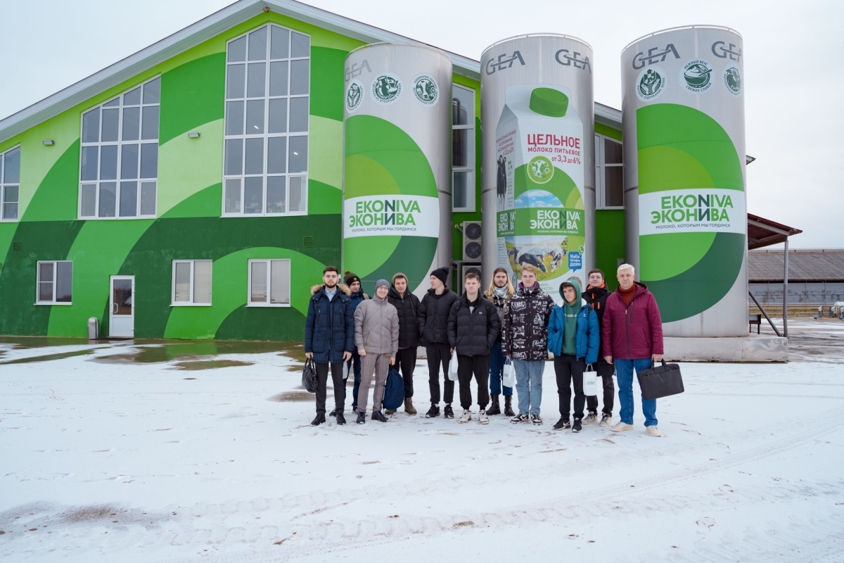 Студенты Росбиотех посетили «Экониву» в Калужской области!