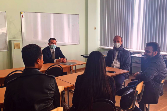 Студенты МГУПП встретились с представителем Россотрудничества // MSUFP students met with a representative of Rossotrudnichestvo