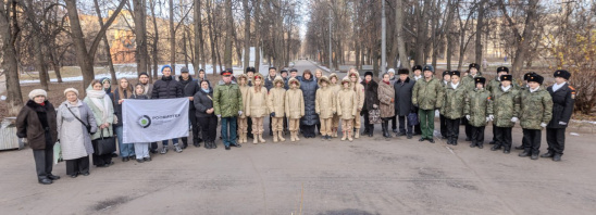 Студенты РОСБИОТЕХа приняли участие в памятной акции в честь Дня контрнаступления советских войск в битве за Москву